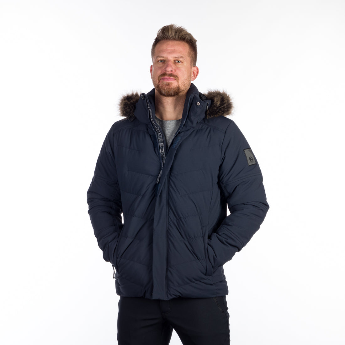 BU-5155SP men's casual trendy insulated jacket JERALD
