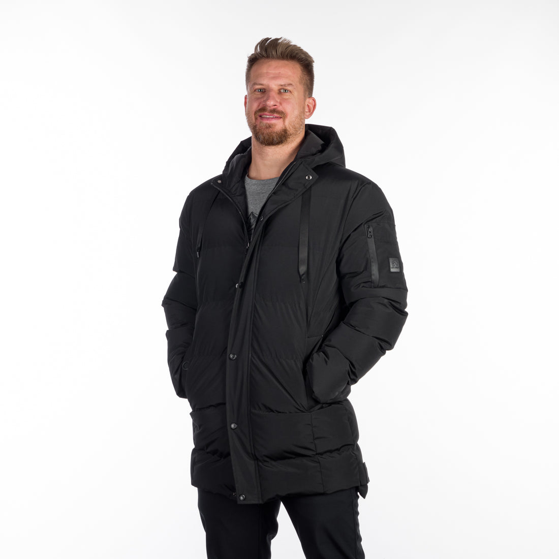 BU-5158SP men's casual trendy insulated jacket DARYL
