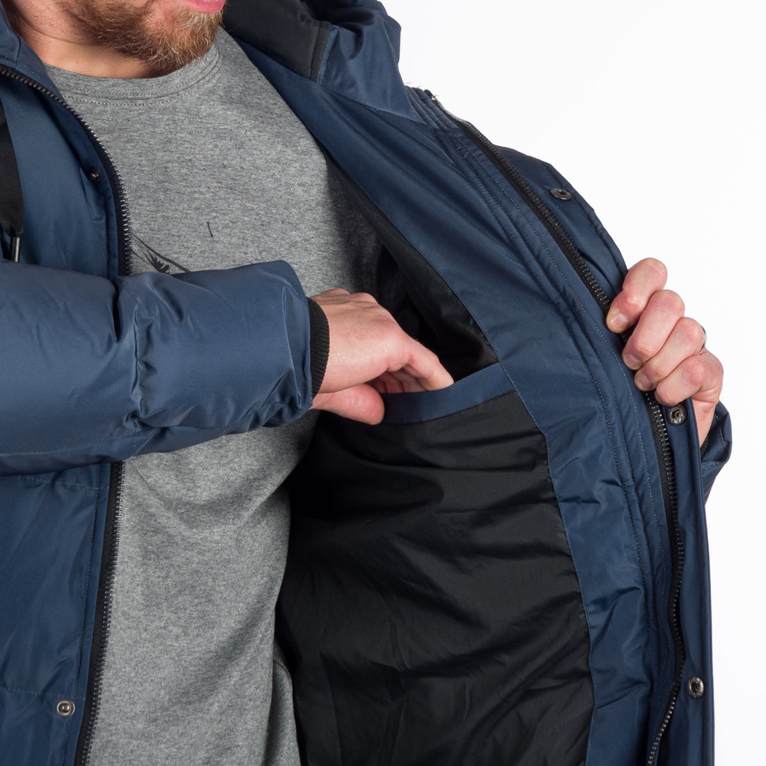BU-5158SP men's casual trendy insulated jacket DARYL