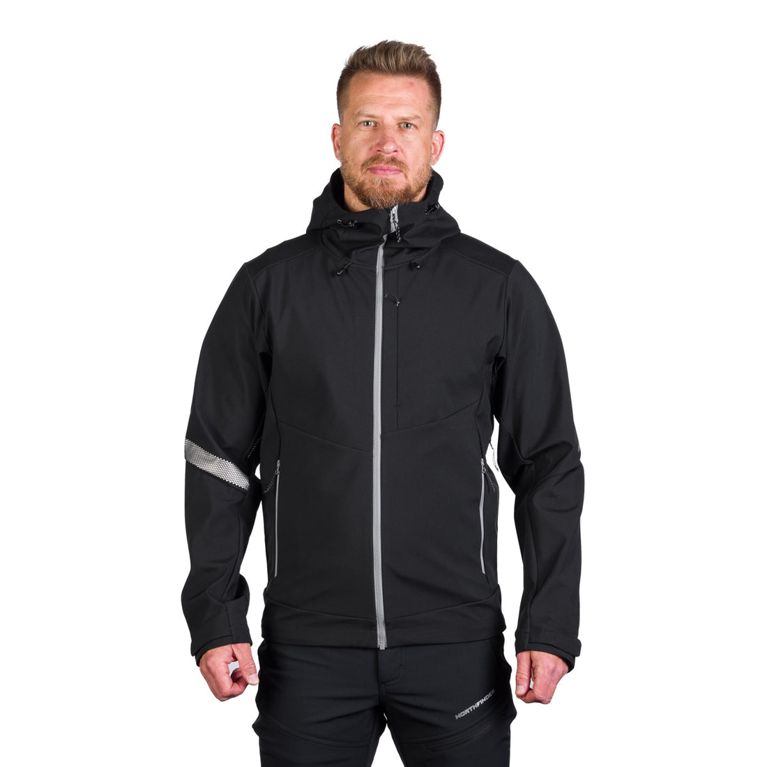 BU-5181OR men's outdoor hoody mountain softshell 3L jacket MONTE