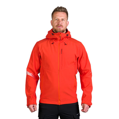 BU-5181OR men's outdoor hoody mountain softshell 3L jacket MONTE