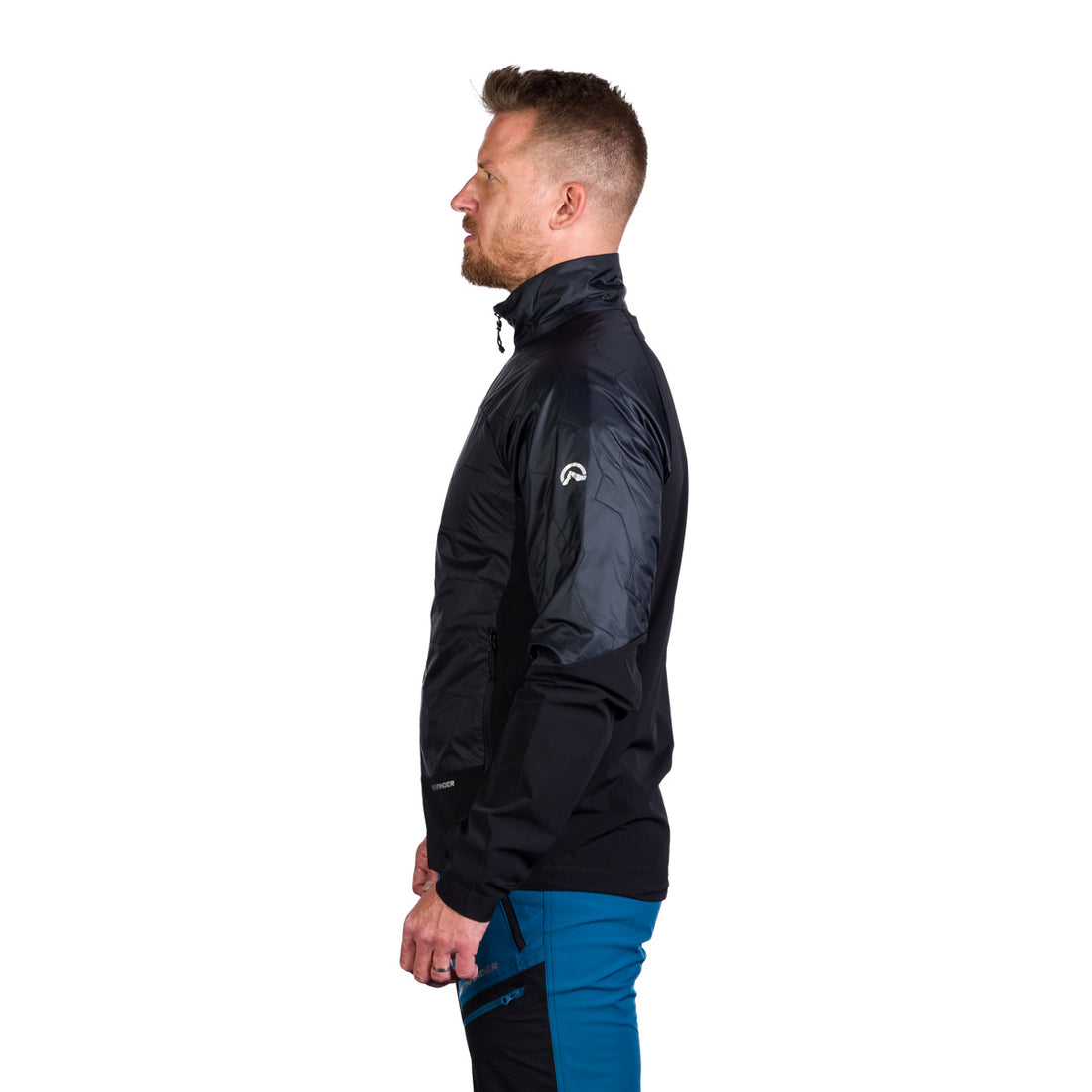 BU-5186OR men's light insulated active hybrid jacket  ROCKY