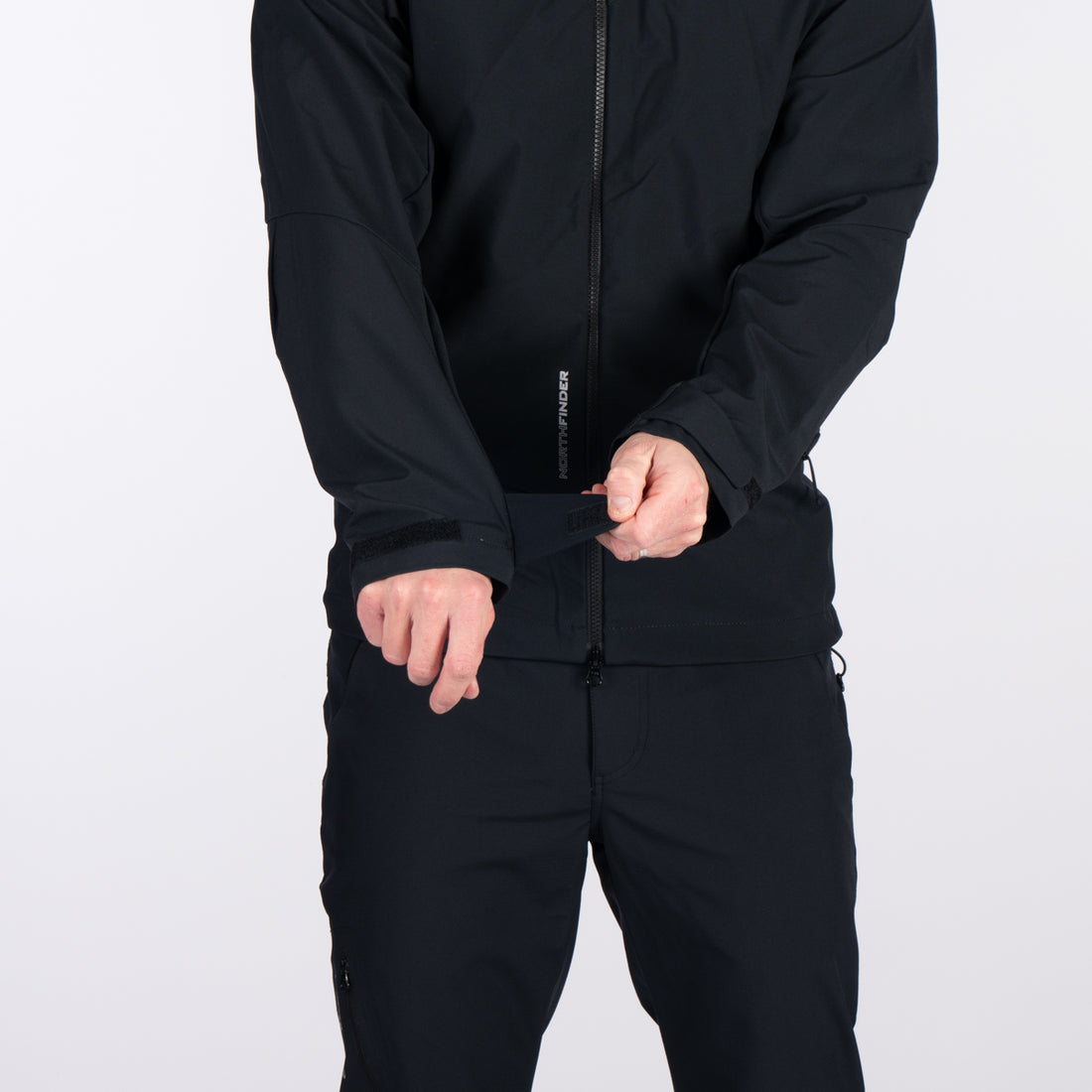 BU-52001OR men's outdoor softshell jacket 3L
