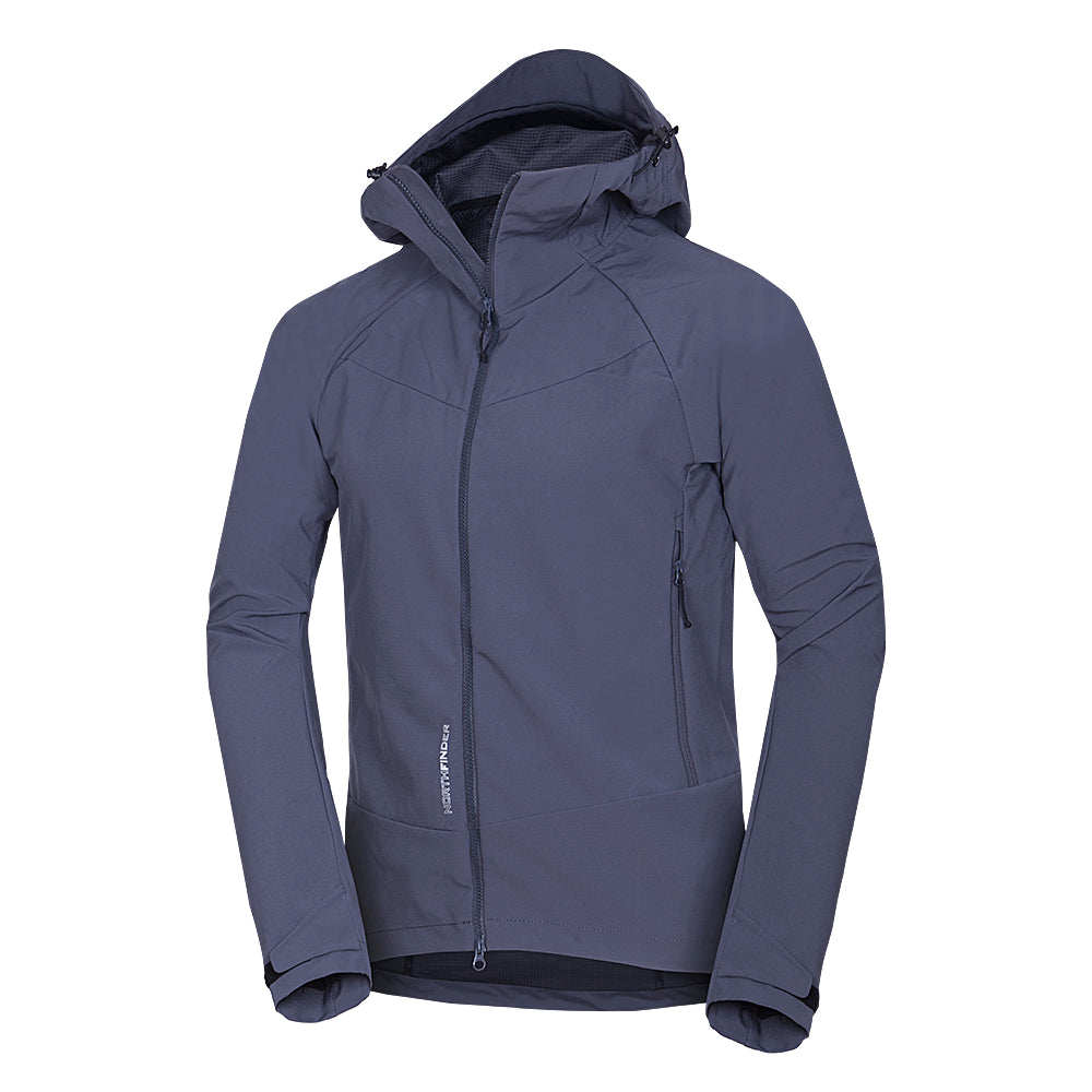 BU-52001OR men's outdoor softshell jacket 3L