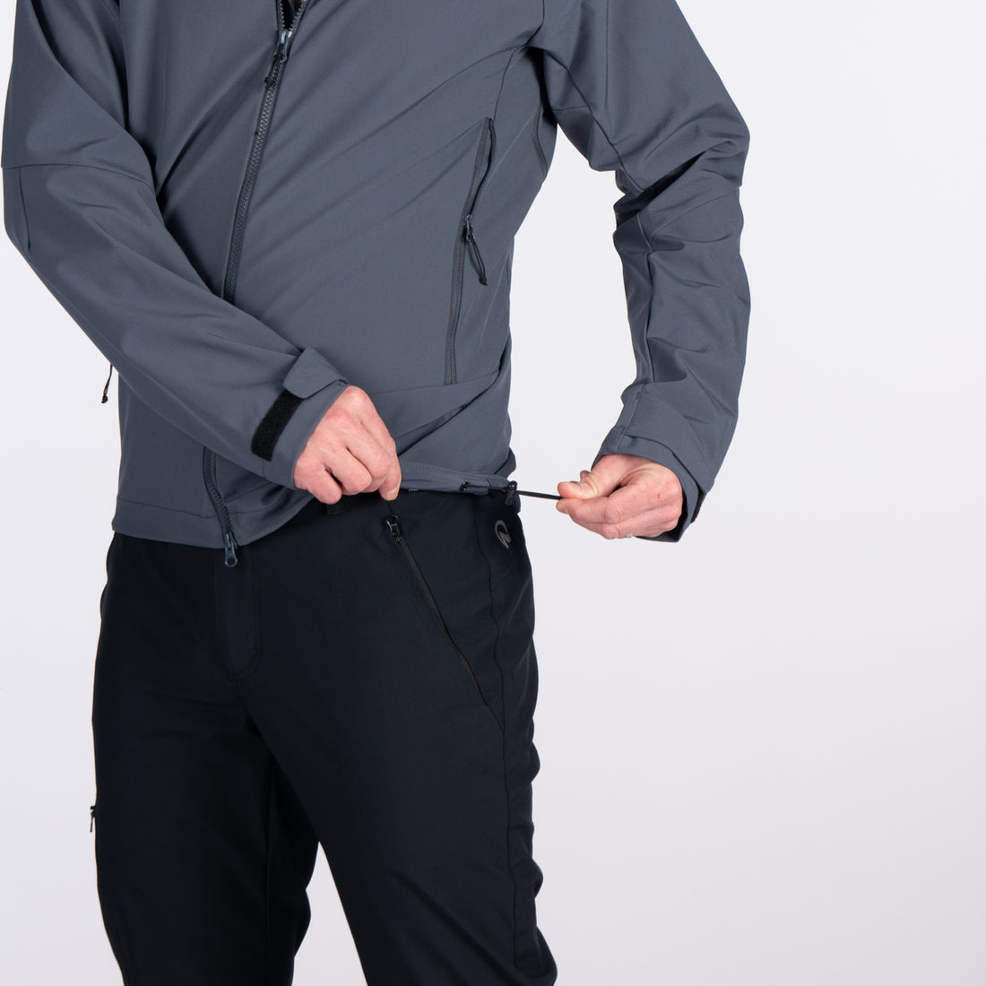 BU-52001OR men's outdoor softshell jacket 3L