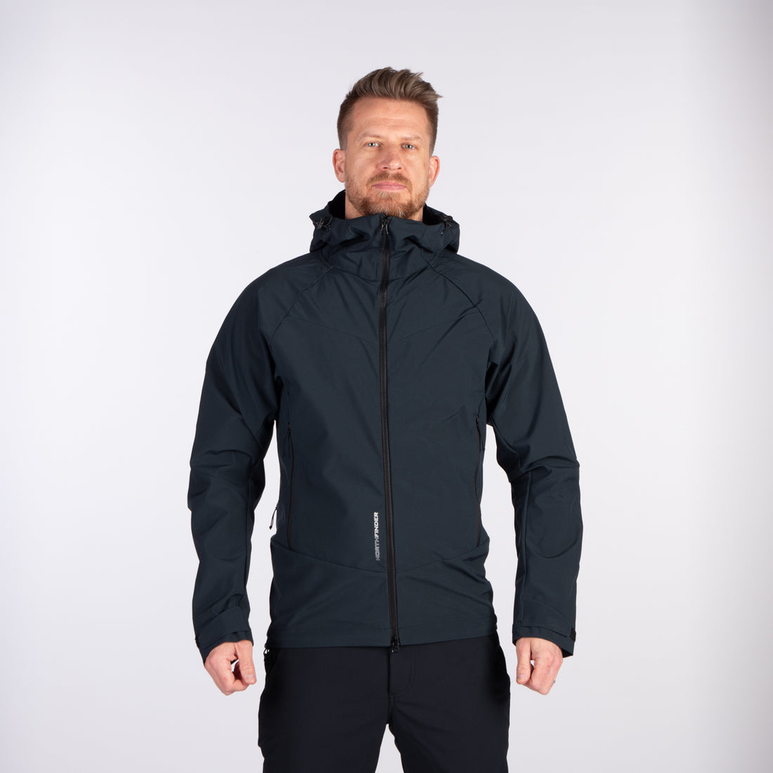 BU-52004OR men's outdoor softshell jacket 3L