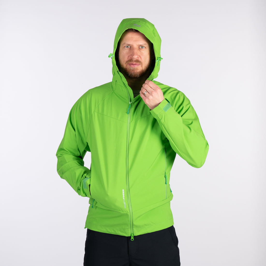BU-52004OR men's outdoor softshell jacket 3L