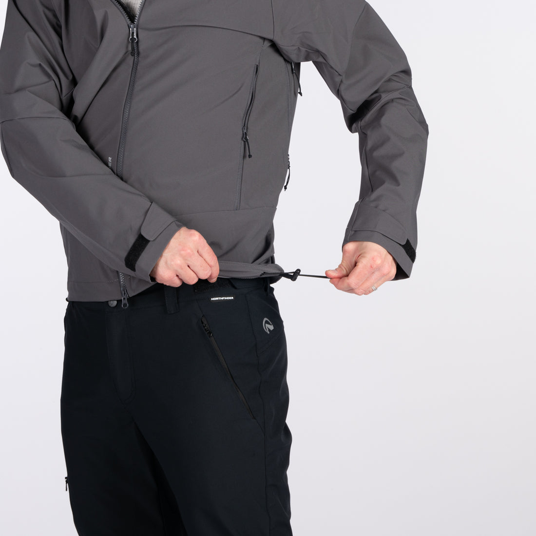 BU-52004OR men's outdoor softshell jacket 3L