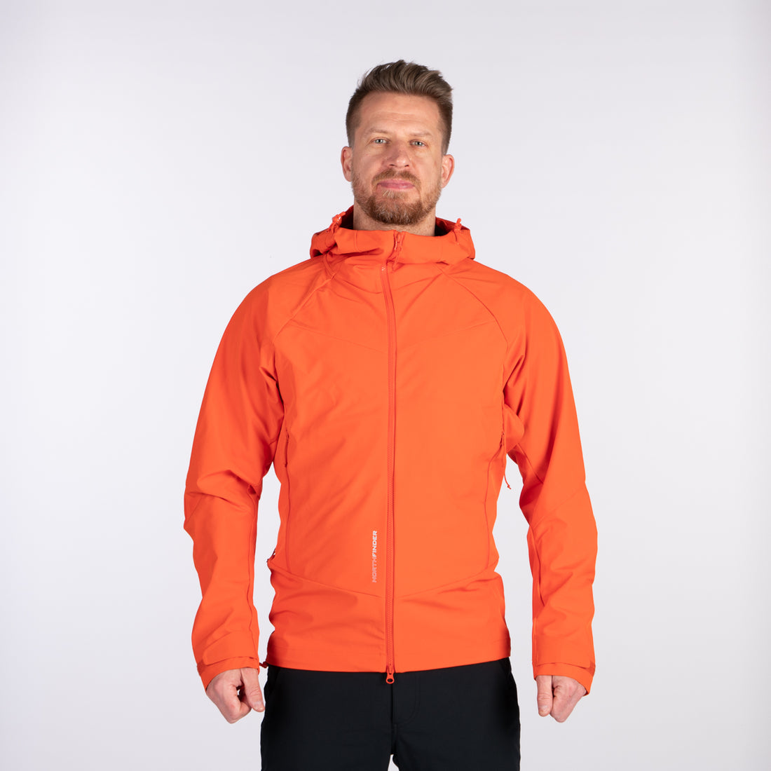 BU-52004OR men's outdoor softshell jacket 3L