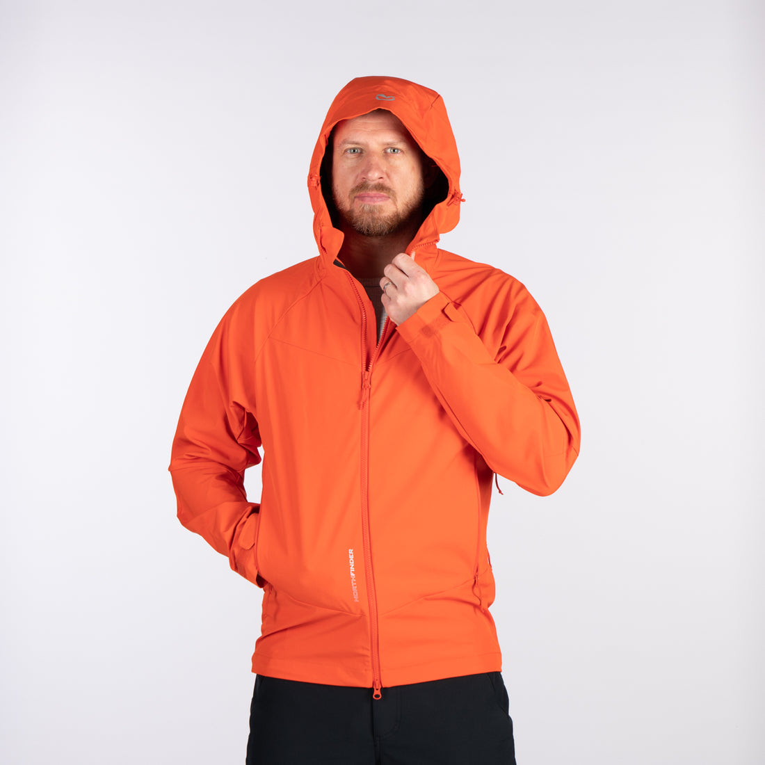 BU-52004OR men's outdoor softshell jacket 3L