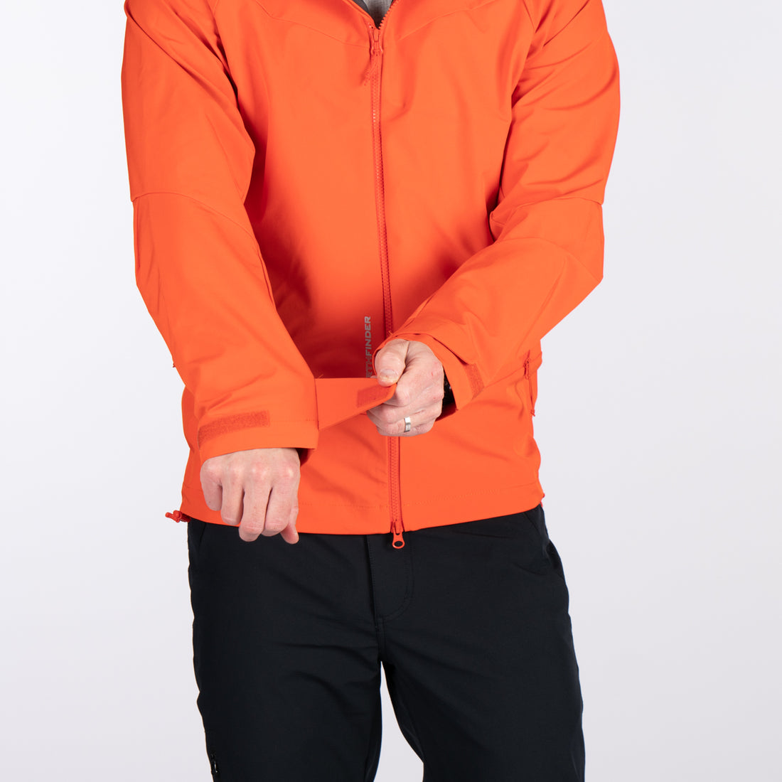 BU-52004OR men's outdoor softshell jacket 3L