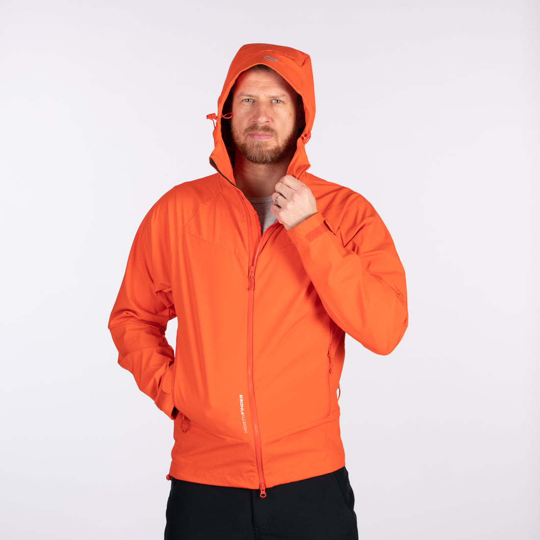 BU-52004OR men's outdoor softshell jacket 3L