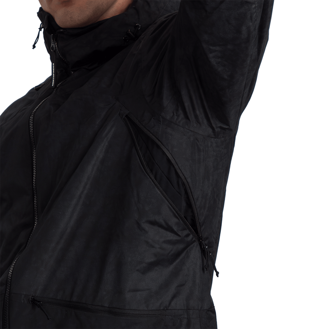 BU-52061SNW men's ski freerider jacket allover print PASQUALE