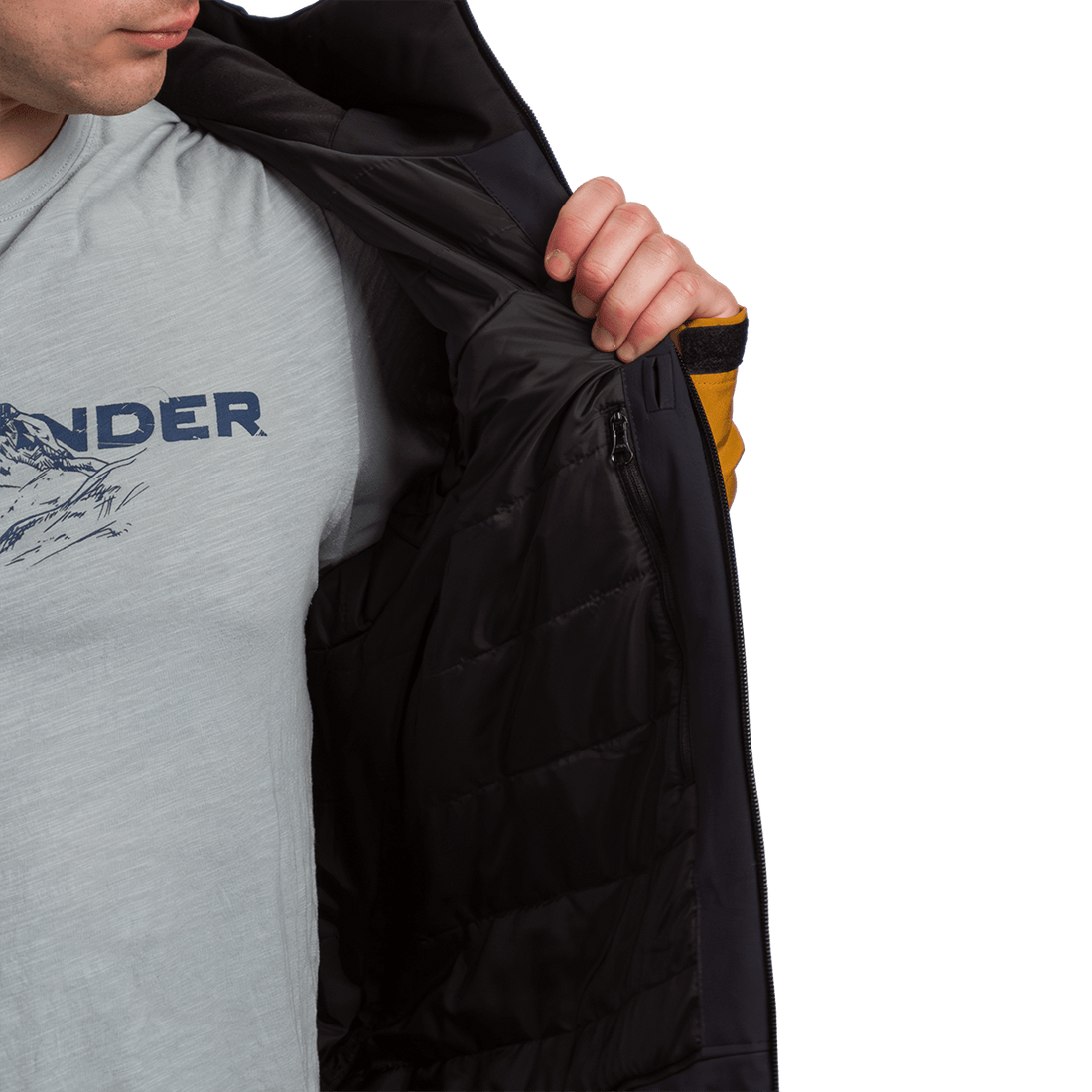 BU-52062SNW men's ski freerider jacket PASQUALE