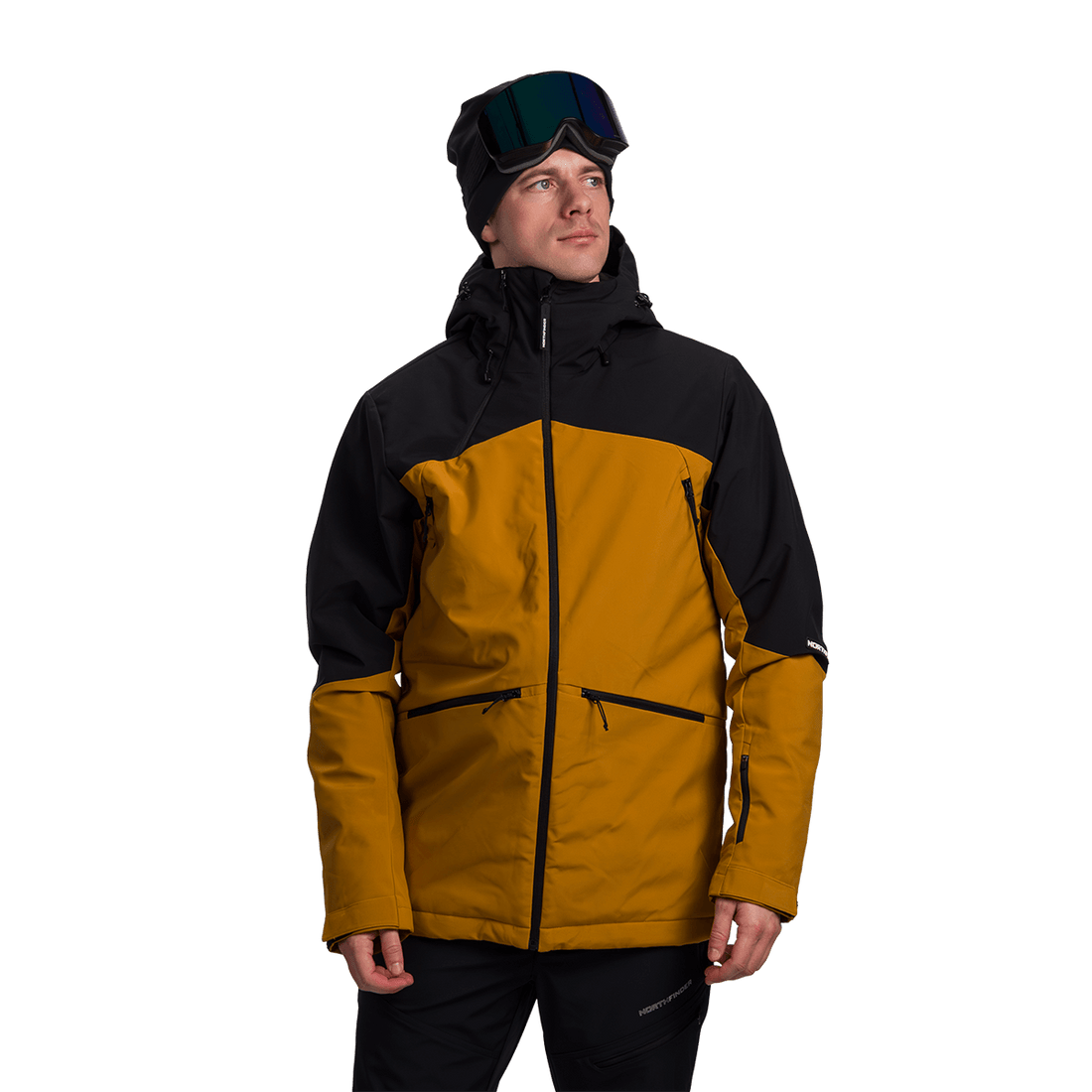 BU-52062SNW men's ski freerider jacket PASQUALE