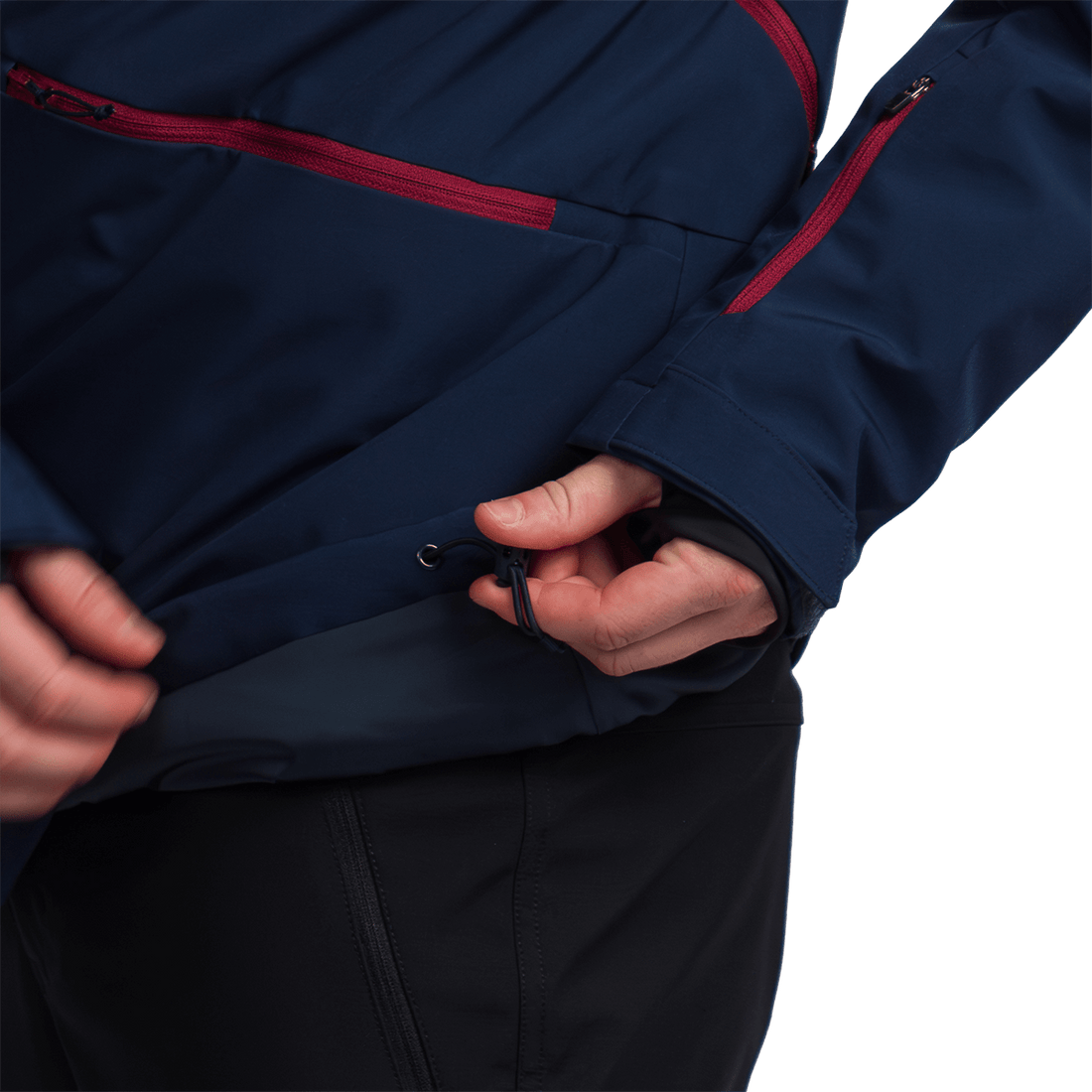BU-52062SNW men's ski freerider jacket PASQUALE