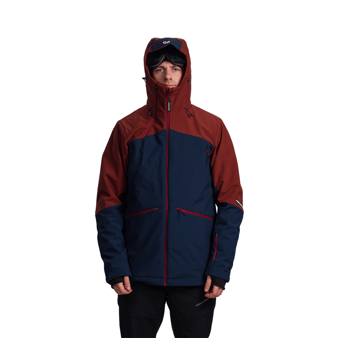 BU-52062SNW men's ski freerider jacket PASQUALE
