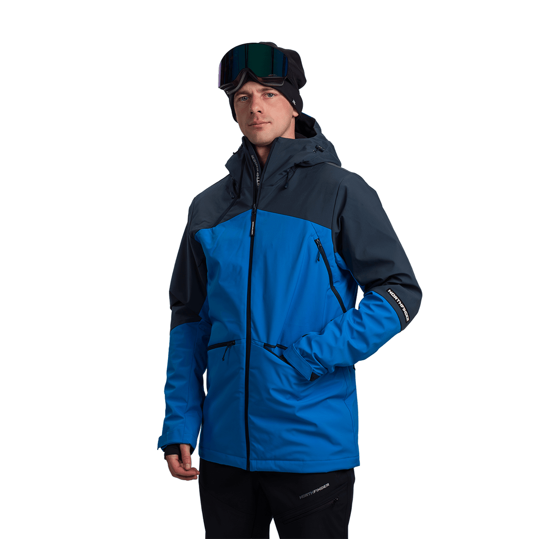 BU-52062SNW men's ski freerider jacket PASQUALE