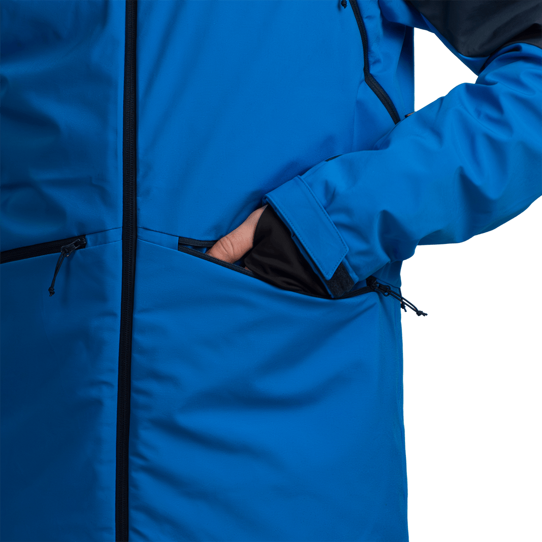 BU-52062SNW men's ski freerider jacket PASQUALE