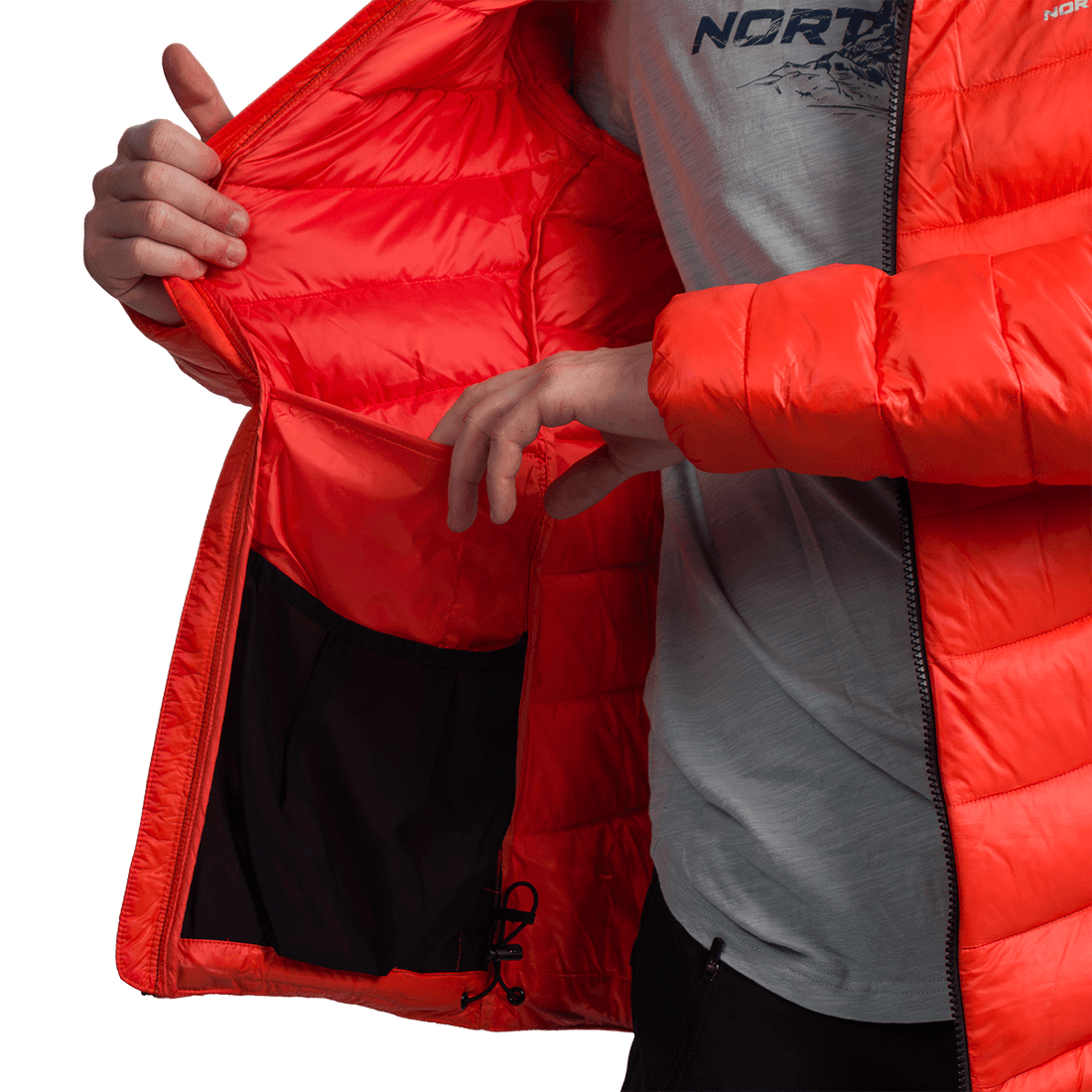 BU-5235OR men's insulated outdoor jacket Primaloft® NORDEND