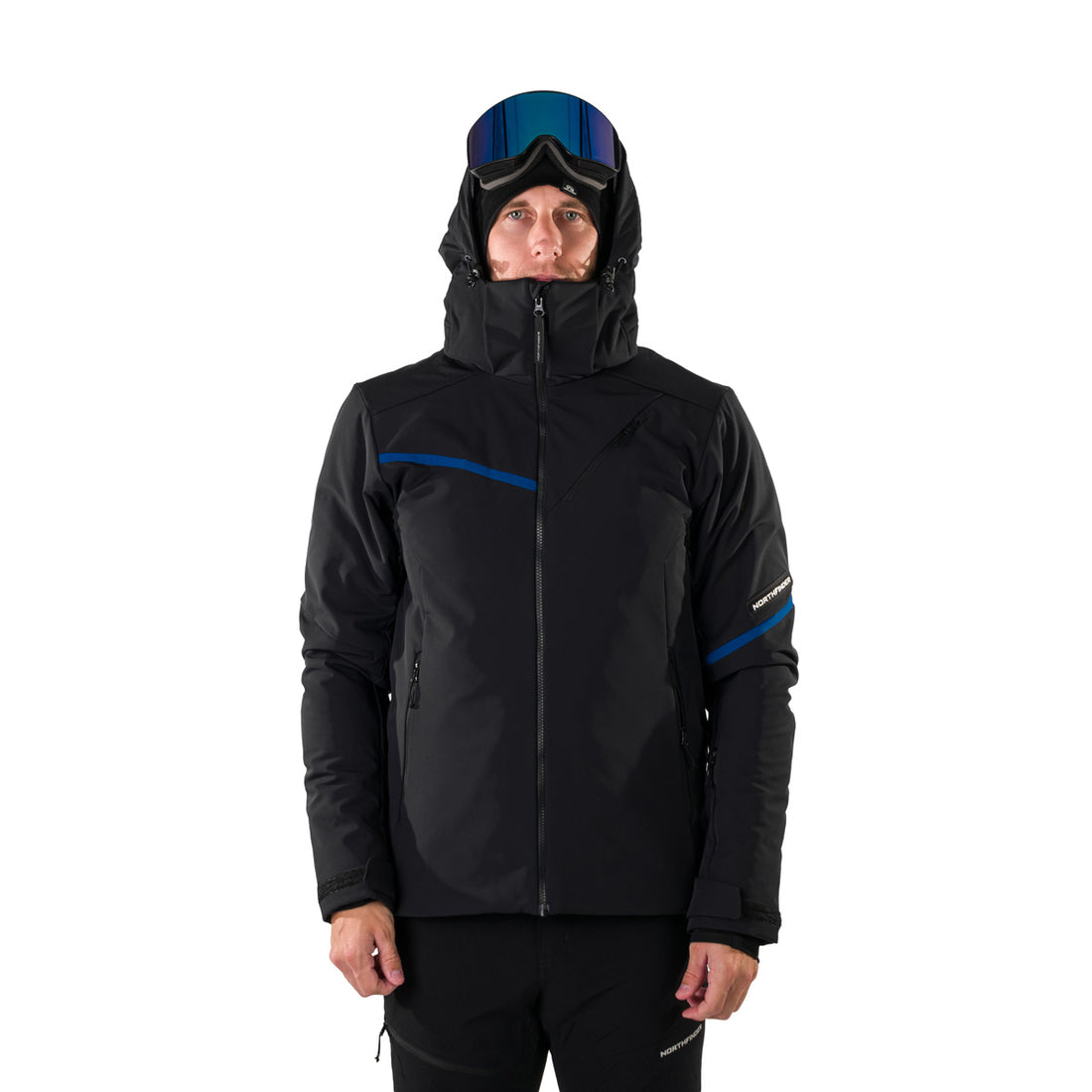 BU-5236SNW men's ski insulated softshell jacket 3L NED