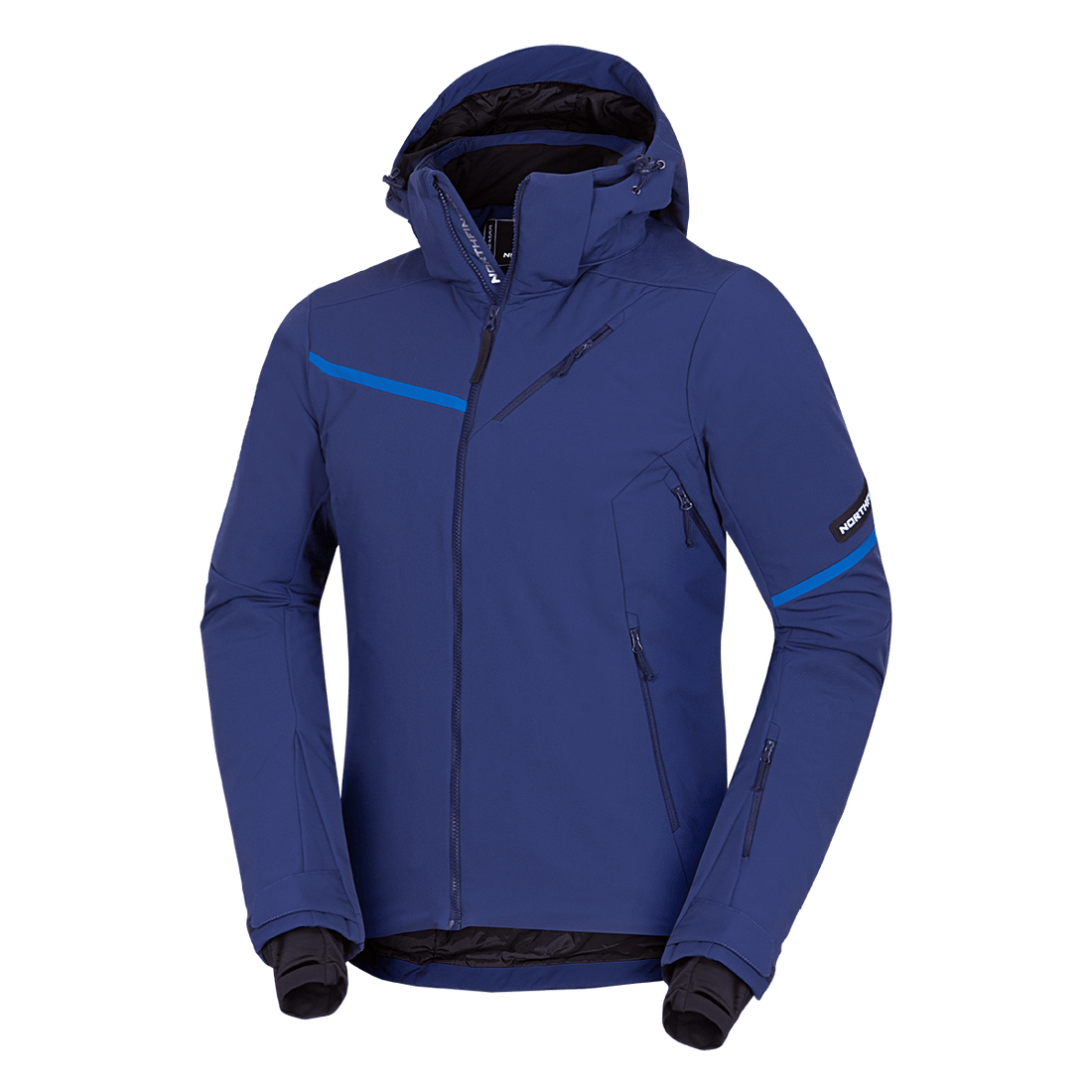 BU-5236SNW men's ski insulated softshell jacket 3L NED