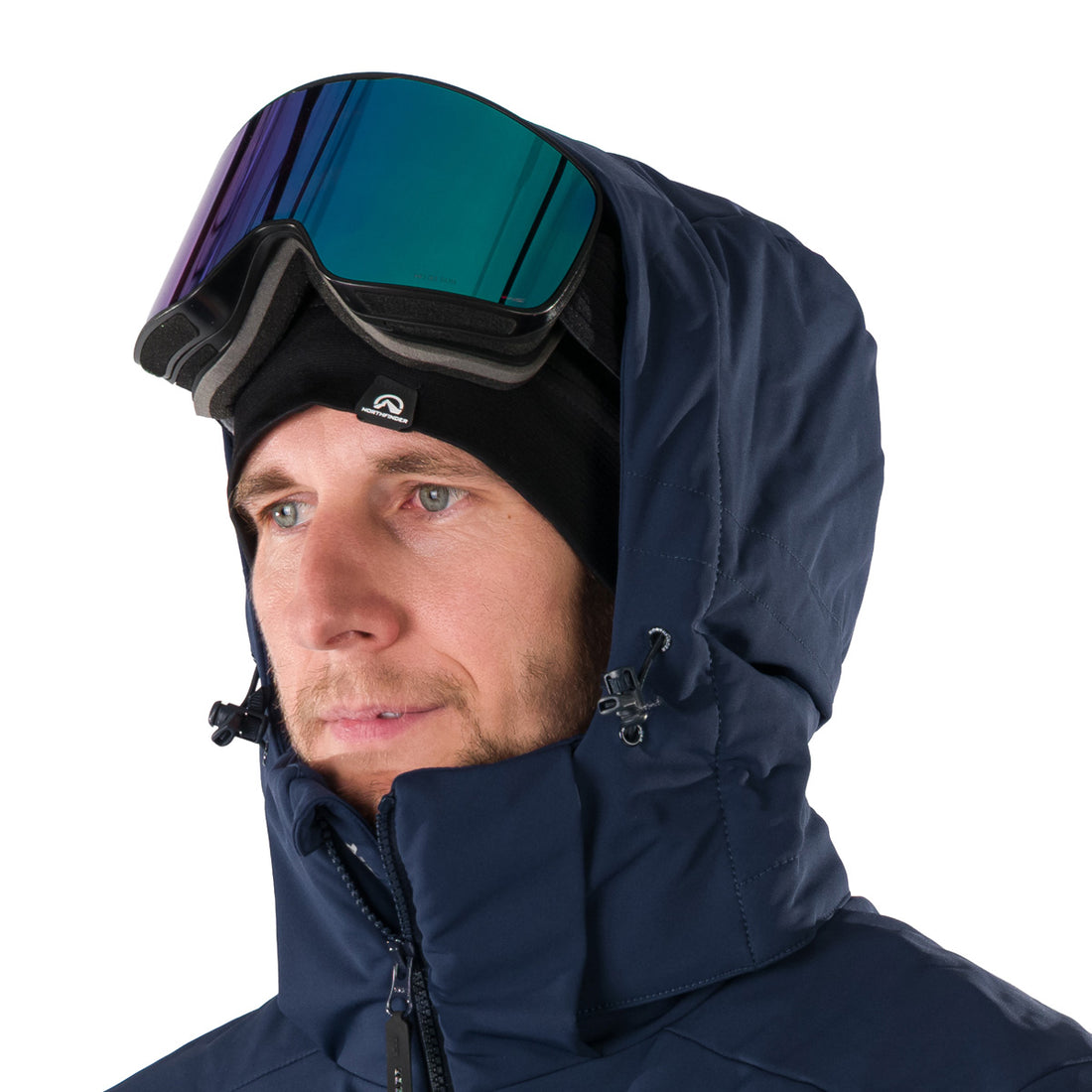 BU-5236SNW men's ski insulated softshell jacket 3L NED