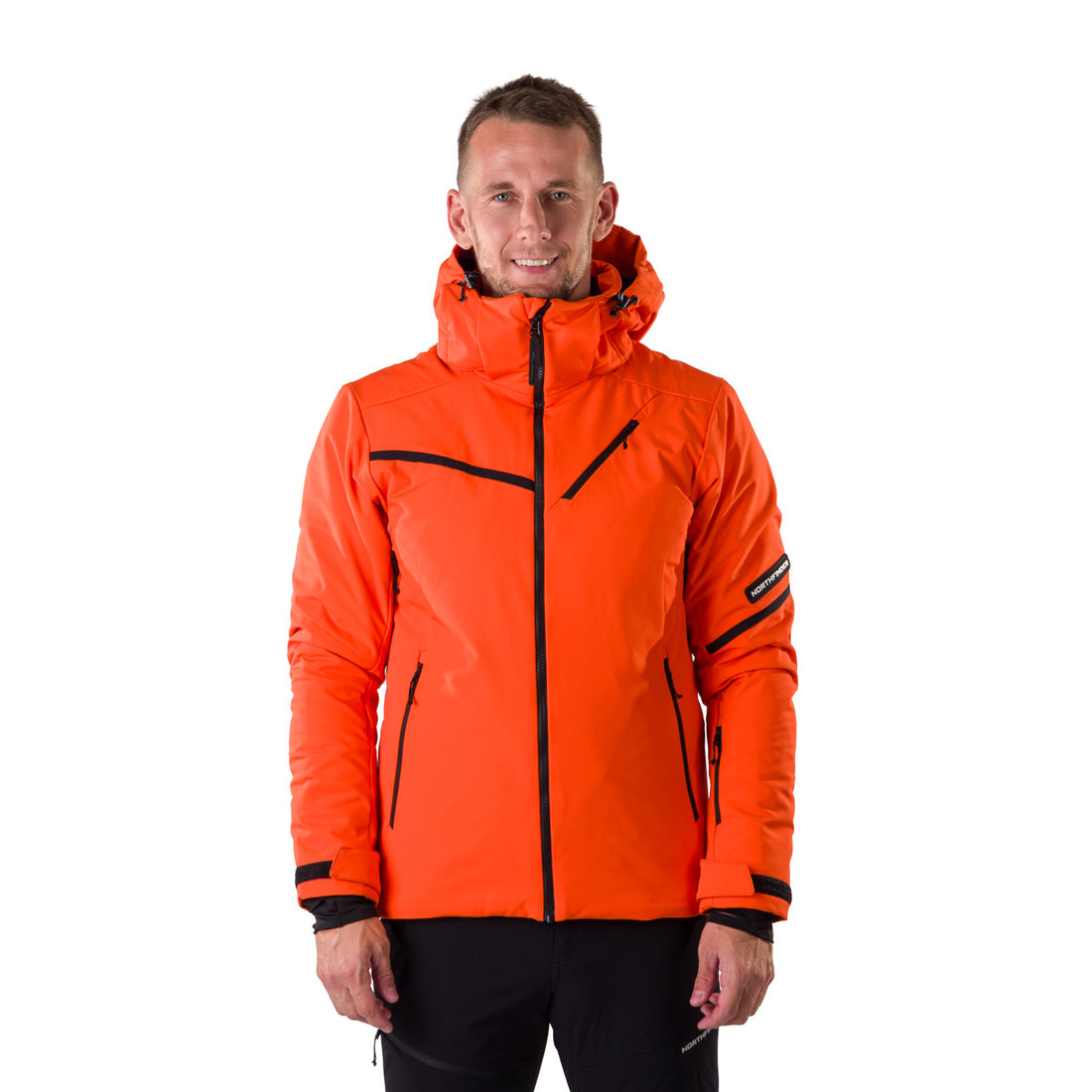 BU-5236SNW men's ski insulated softshell jacket 3L NED