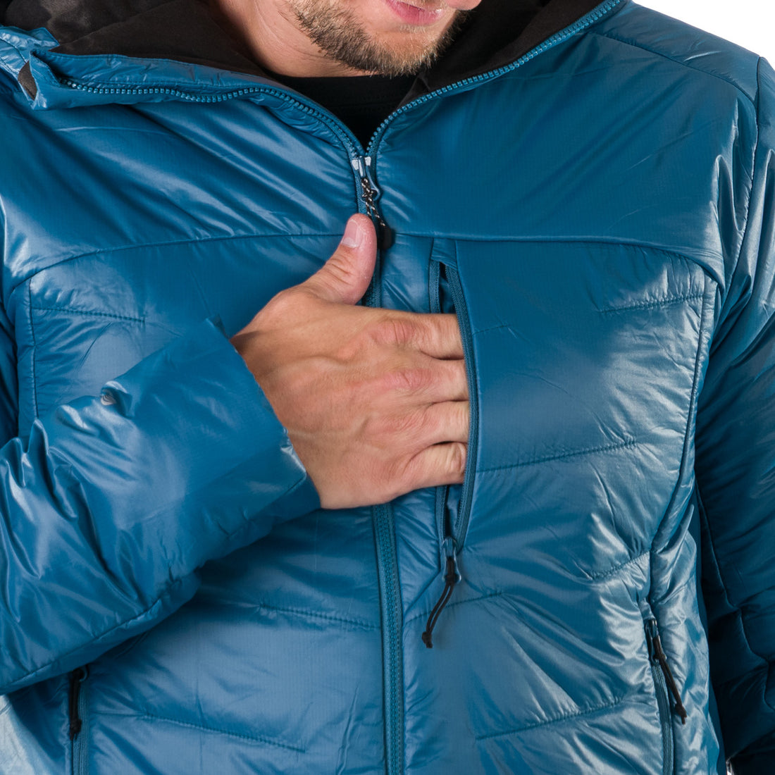 BU-5237OR men's insulated jacket with Primaloft® CHAS