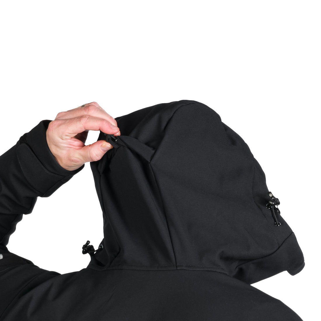BU-5240OR men's outdoor hoody softshell jacket 3L FABIO