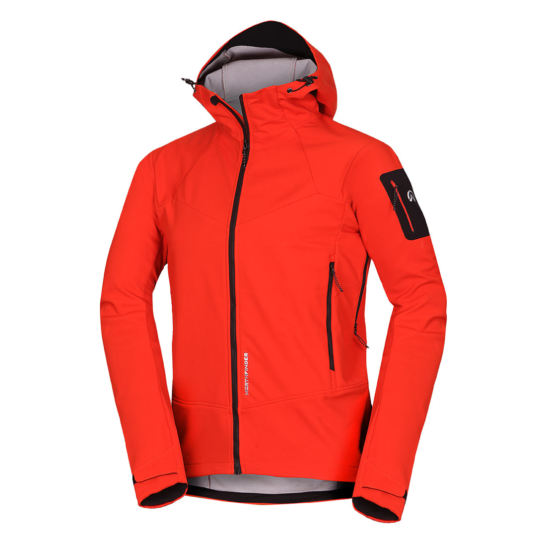 BU-5240OR men's outdoor hoody softshell jacket 3L FABIO