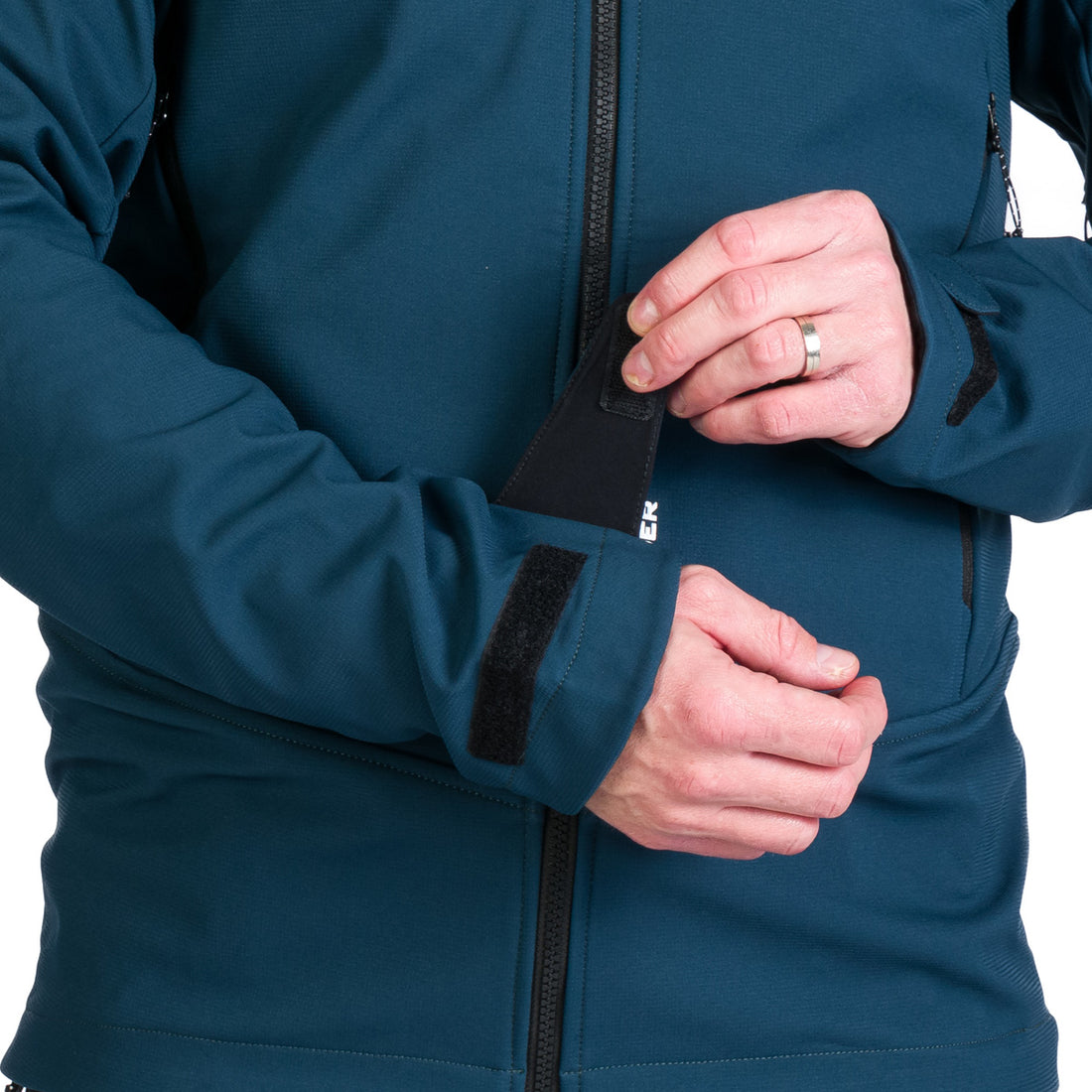 BU-5240OR men's outdoor hoody softshell jacket 3L FABIO