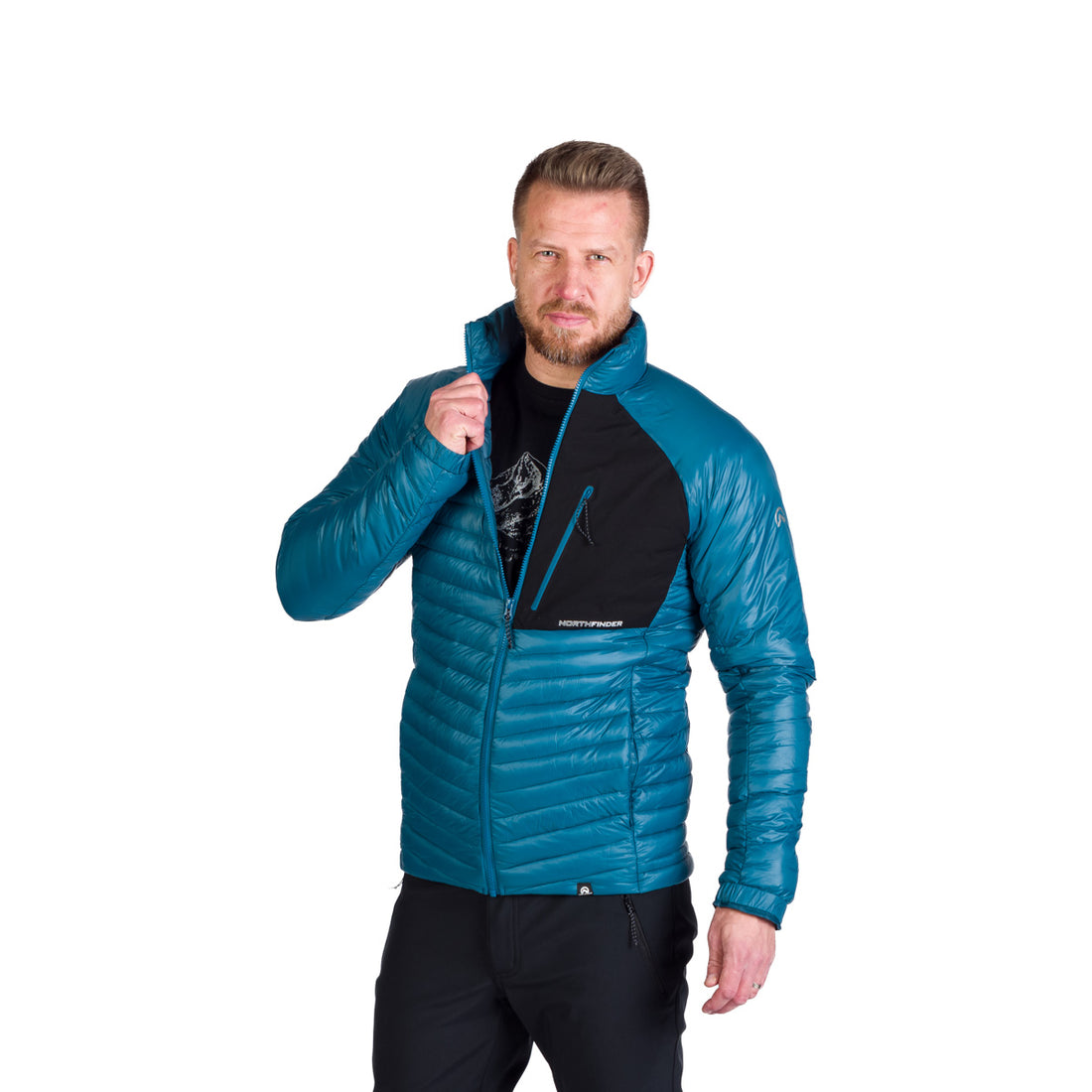 BU-5241OR men's outdoor insulated jacket FABRIZIO