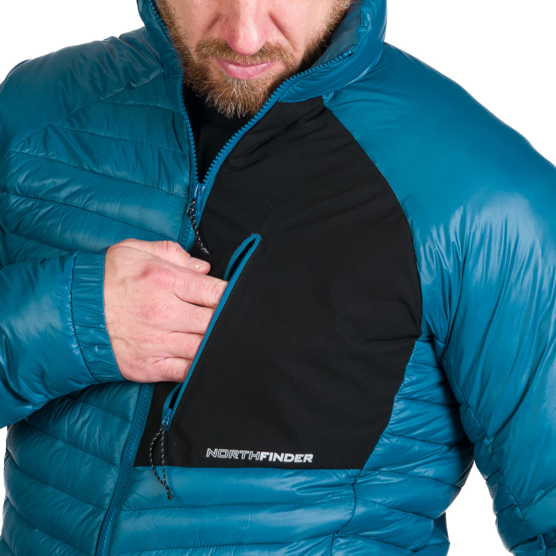 BU-5241OR men's outdoor insulated jacket FABRIZIO