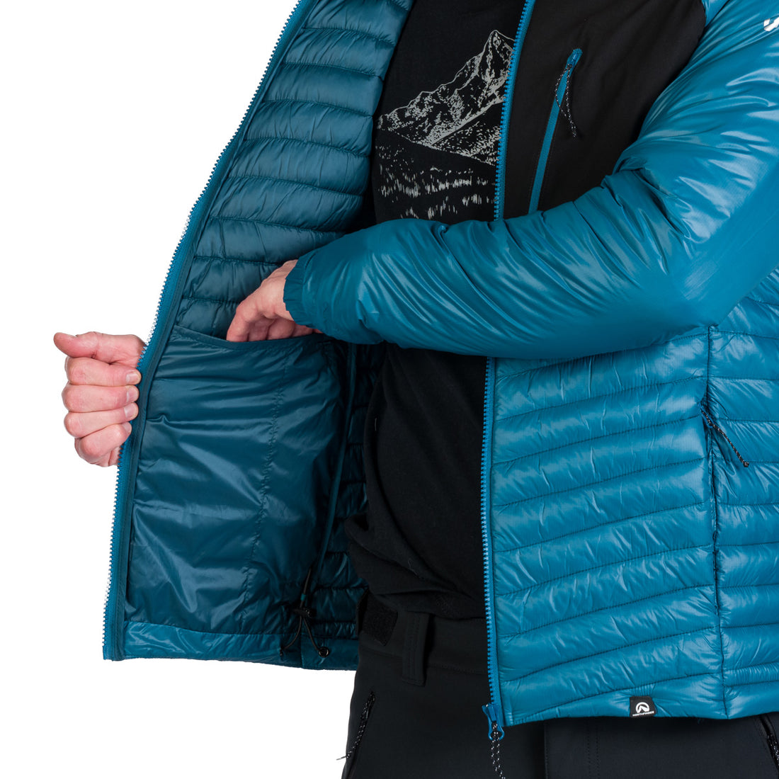BU-5241OR men's outdoor insulated jacket FABRIZIO