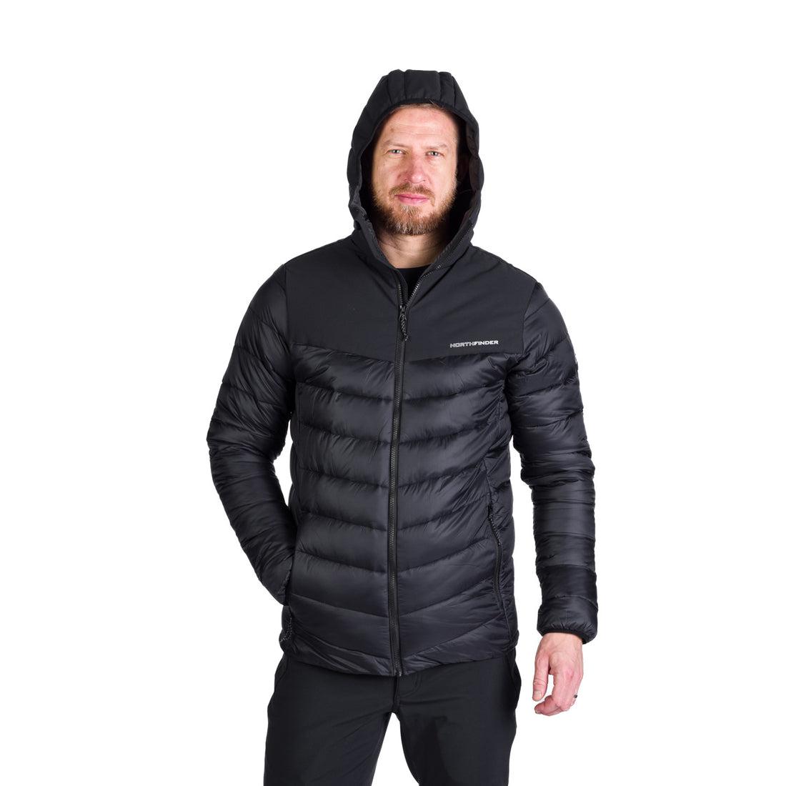 BU-5242OR men's outdoor insulated jacket FEDERICO