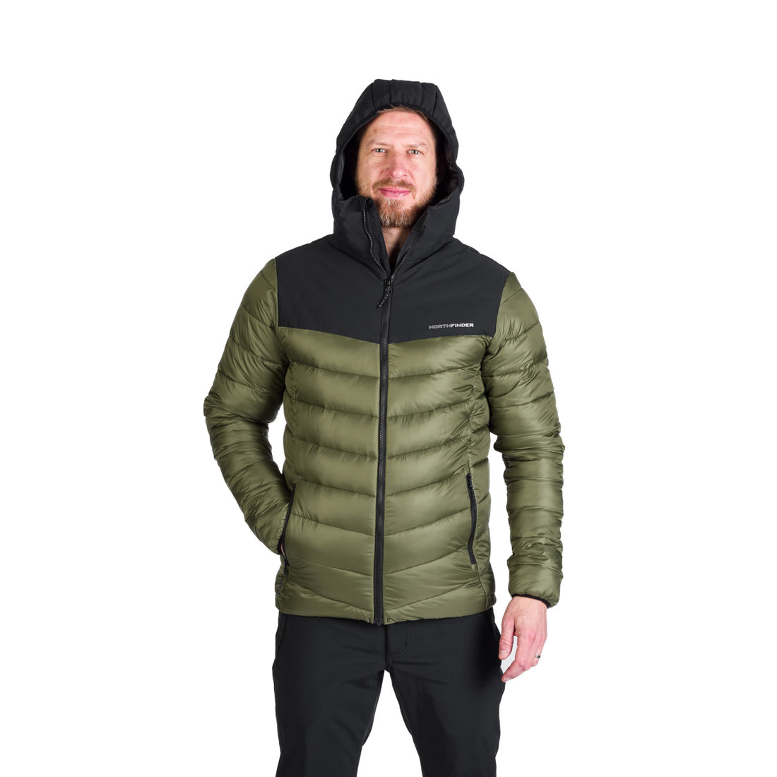 BU-5242OR men's outdoor insulated jacket FEDERICO