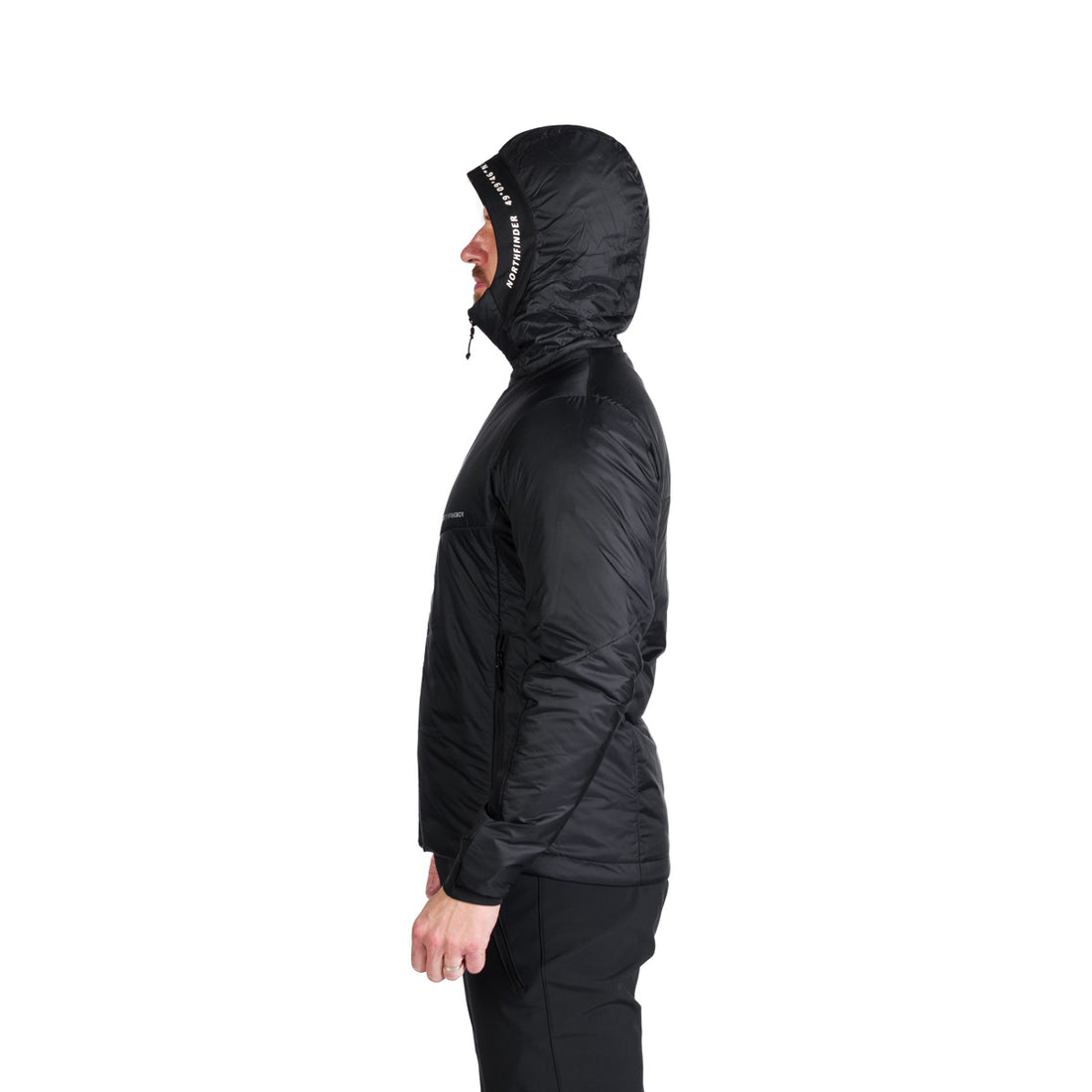 BU-5244OR men's hybrid active trekking jacket with Primaloft® FERDINANDO