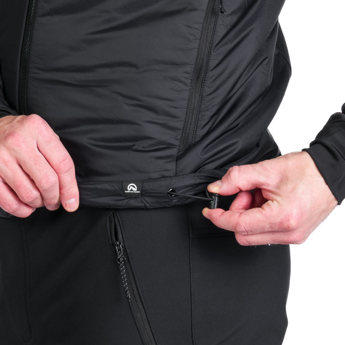 BU-5244OR men's hybrid active trekking jacket with Primaloft® FERDINANDO