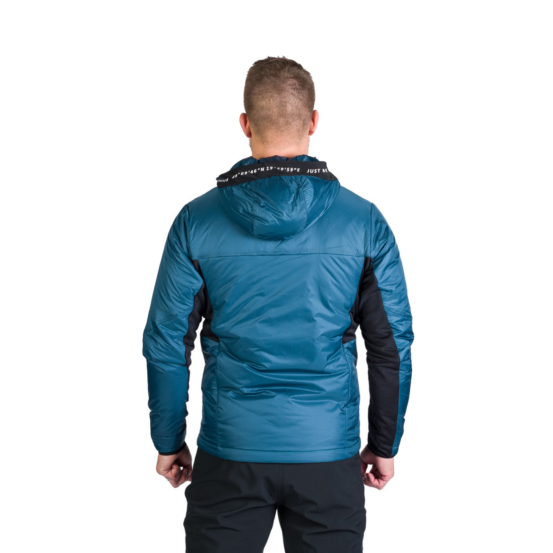 BU-5244OR men's hybrid active trekking jacket with Primaloft® FERDINANDO