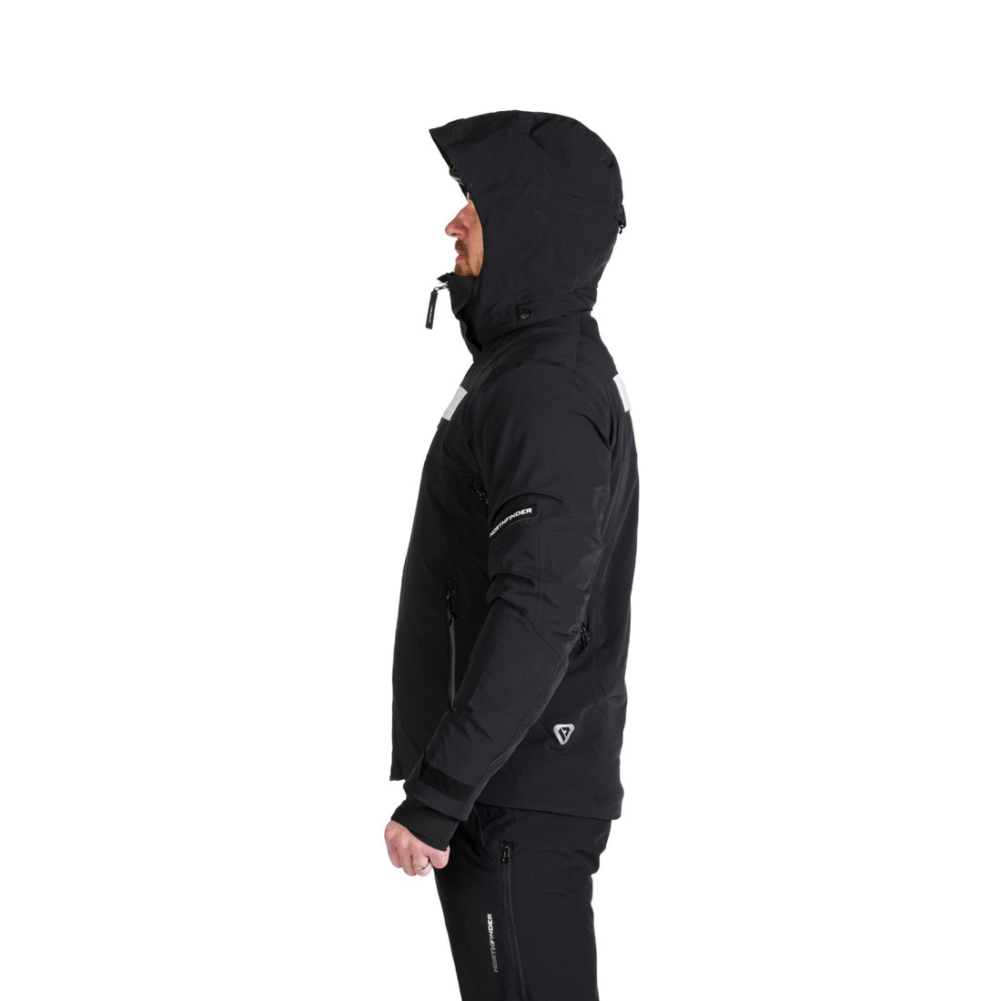 BU-5257SNW men's ski technical jacket fully featured VALERIO