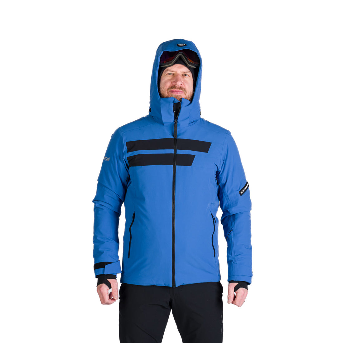 BU-5257SNW men's ski technical jacket fully featured VALERIO