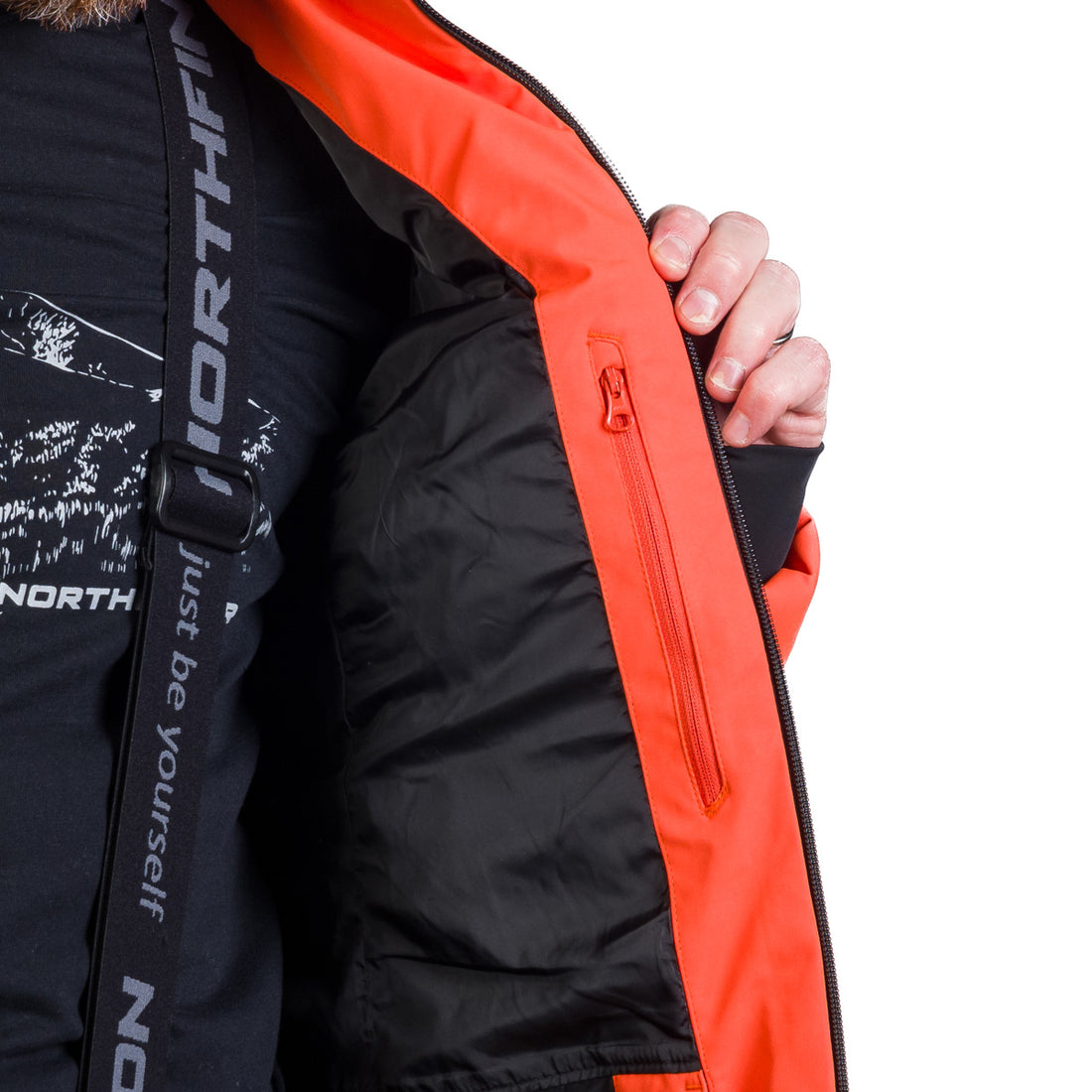 BU-5259SNW men's ski insulated comfort jacket ZENO