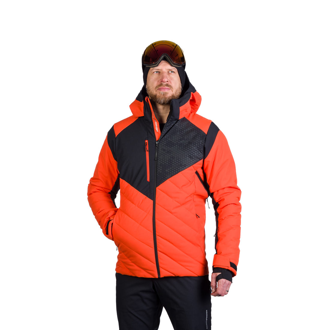 BU-5259SNW men's ski insulated comfort jacket ZENO