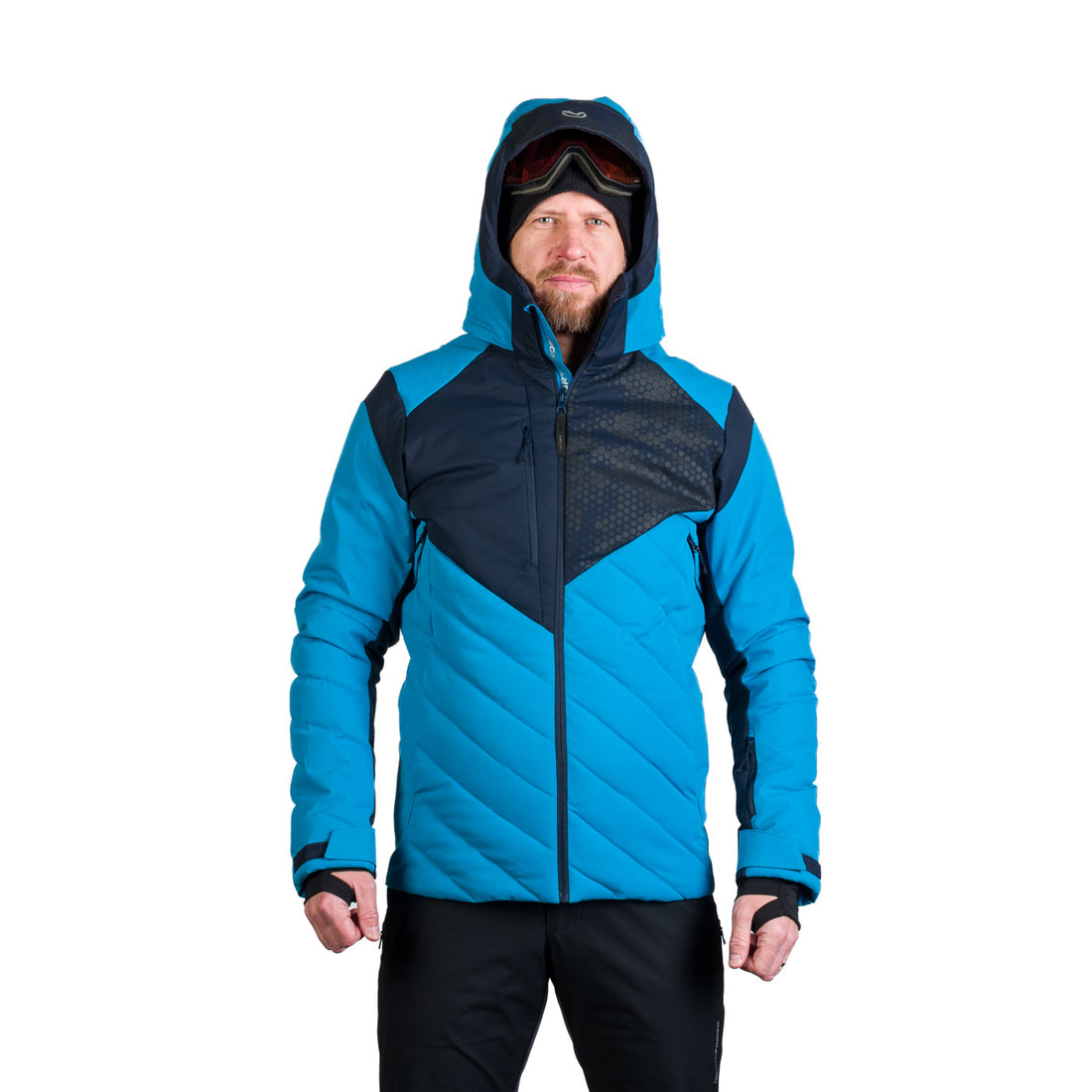 BU-5259SNW men's ski insulated comfort jacket ZENO