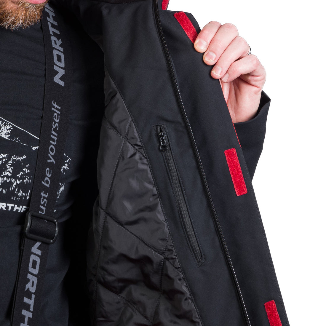 BU-5260SNW men's ski insulated trendy jacket WASH