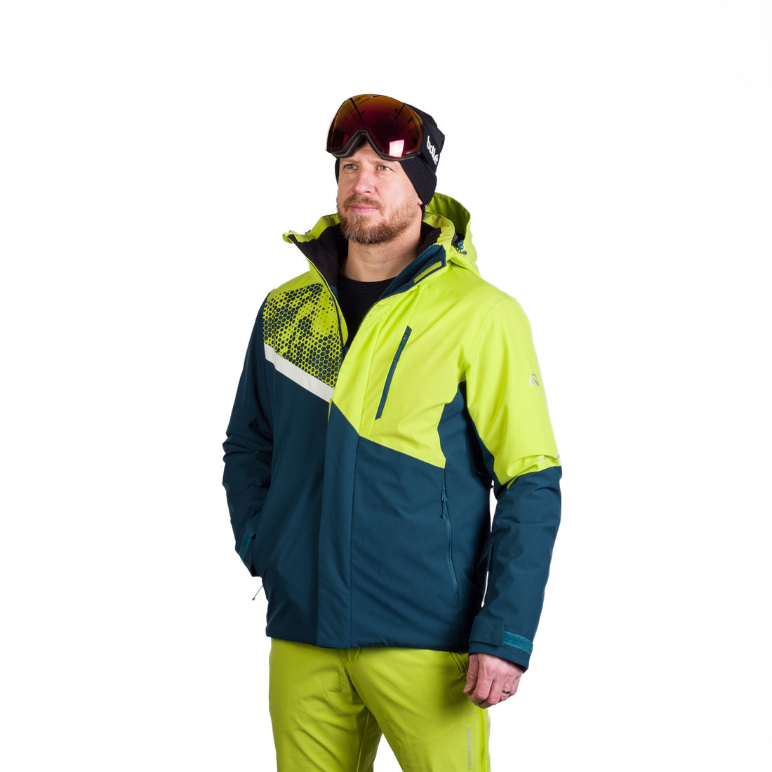 BU-5260SNW men's ski insulated trendy jacket WASH