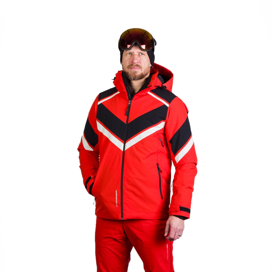 BU-5261SNW men's ski insulated trendy jacket HARDY