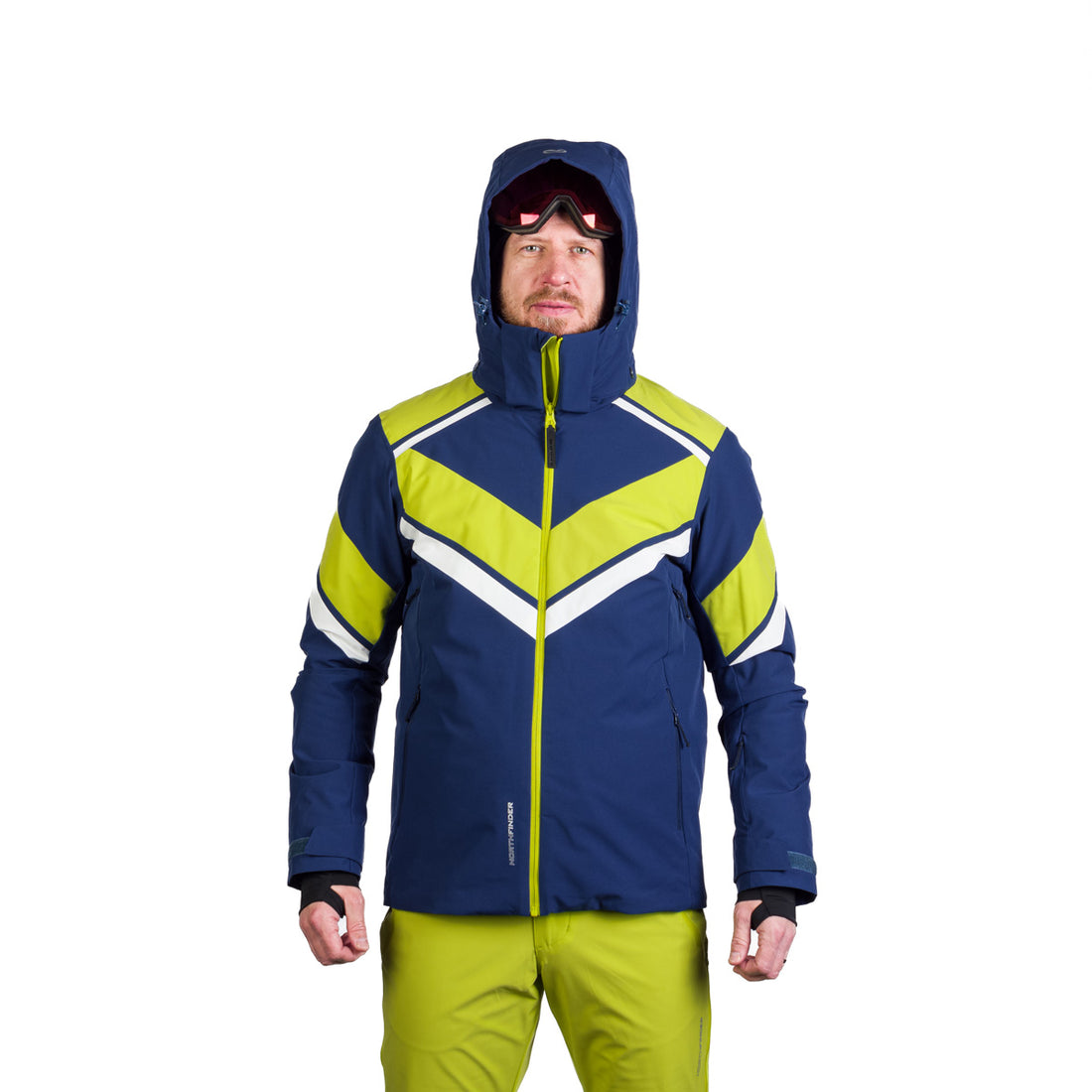 BU-5261SNW men's ski insulated trendy jacket HARDY