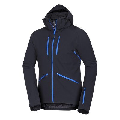 BU-5263SNW men's ski softshell insulated jacket ALPHONSE